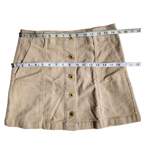 Forever 21 Premium Corduroy Mini Skirt Size 27 - Picture 7 of 9